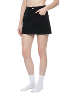 Women's Studded Denim Mini Skirt - ZERO DROP SUPPLY CO.