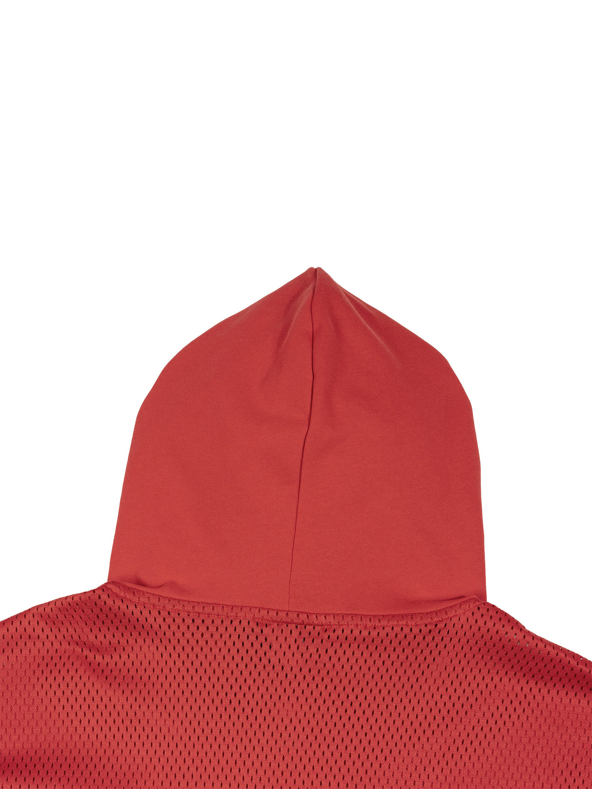 Unisex Artificial Athletics Mesh Sleeveless Hoodie