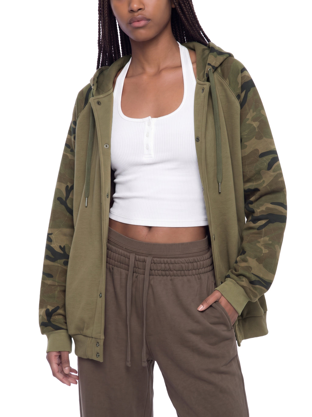 Unisex X-ray Camo Hoodie