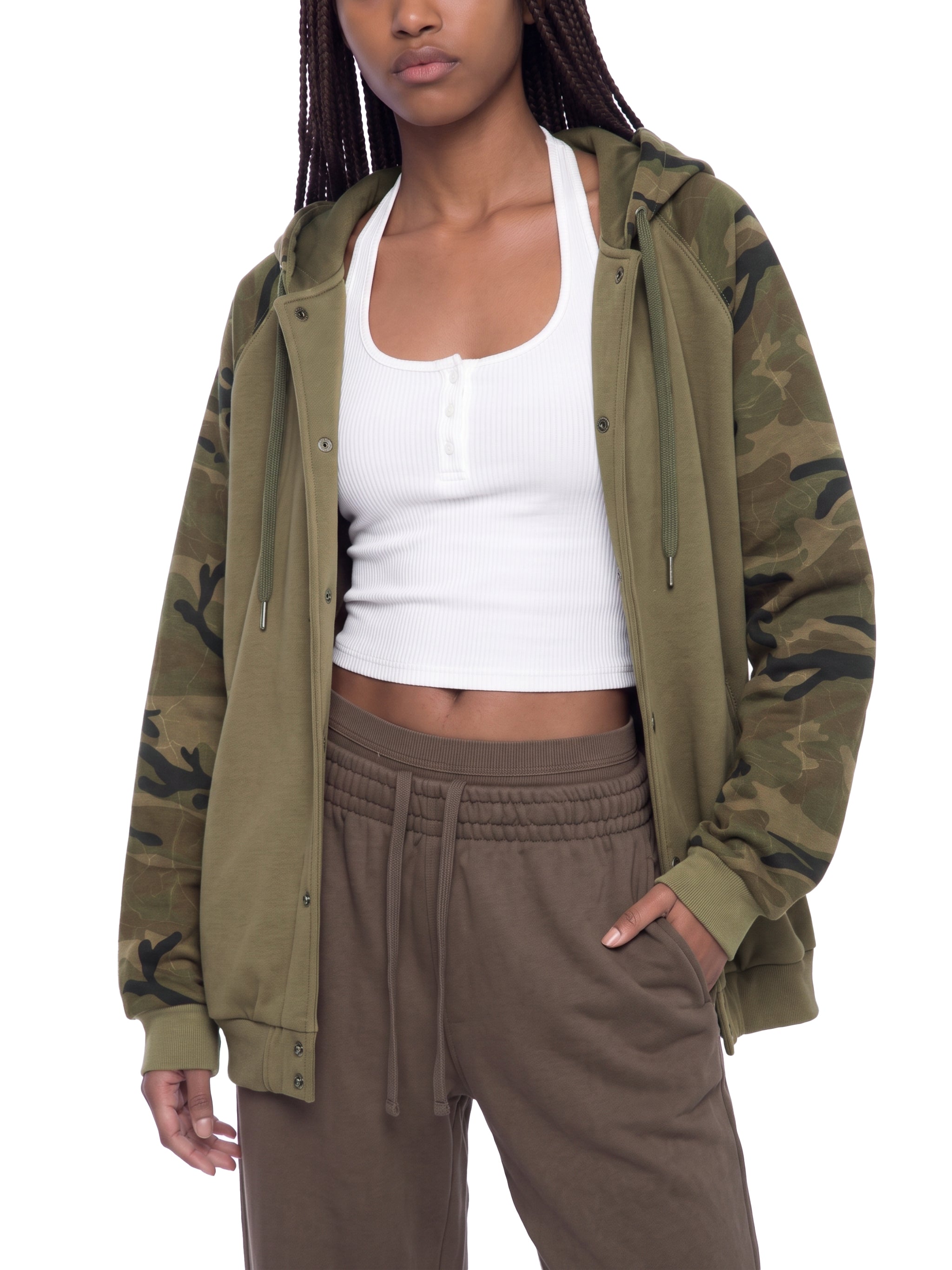 Unisex X-ray Camo Hoodie