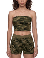 Women’s D.S.T.F. Boot Camp Camo Cropped Tube Top