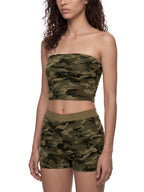 Women’s D.S.T.F. Boot Camp Camo Cropped Tube Top