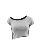 File Not Found Skewed Timeline Off-the-Shoulder T
