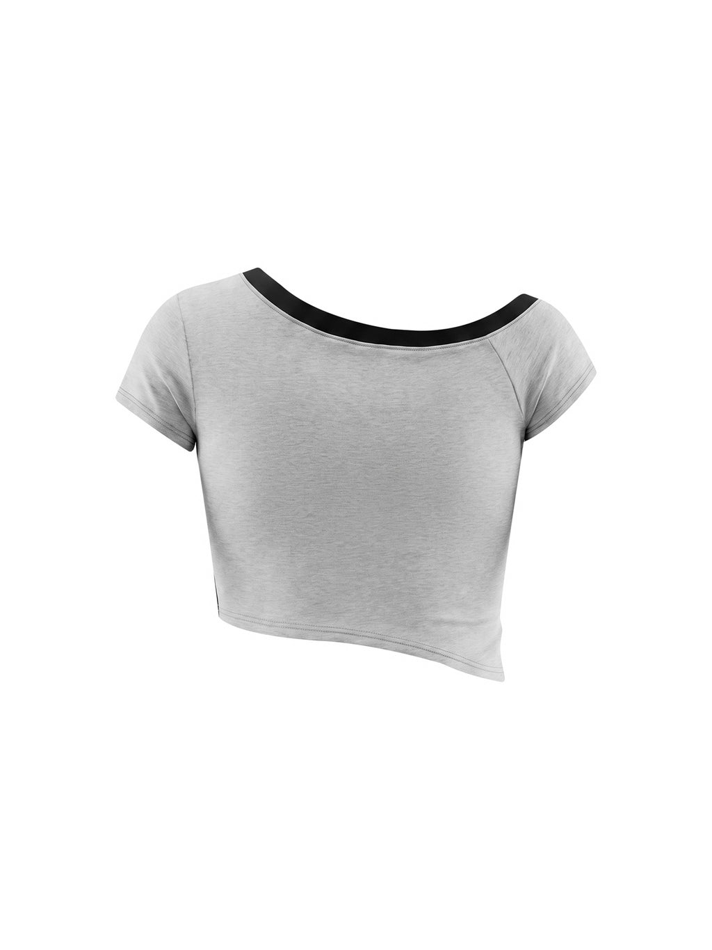 File Not Found Skewed Timeline Off-the-Shoulder T