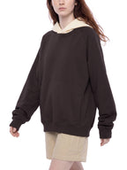 Unisex Fleece Raglan Digitally Enhanced Contrast Hoodie