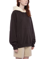 Unisex Fleece Raglan Digitally Enhanced Contrast Hoodie