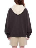 Unisex Fleece Raglan Digitally Enhanced Contrast Hoodie