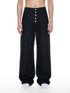 Men's Vintage Wash Wide Leg Denim Jeans - ZERO DROP SUPPLY CO.