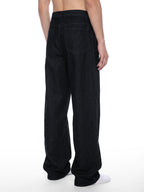 Men's Vintage Wash Wide Leg Denim Jeans - ZERO DROP SUPPLY CO.