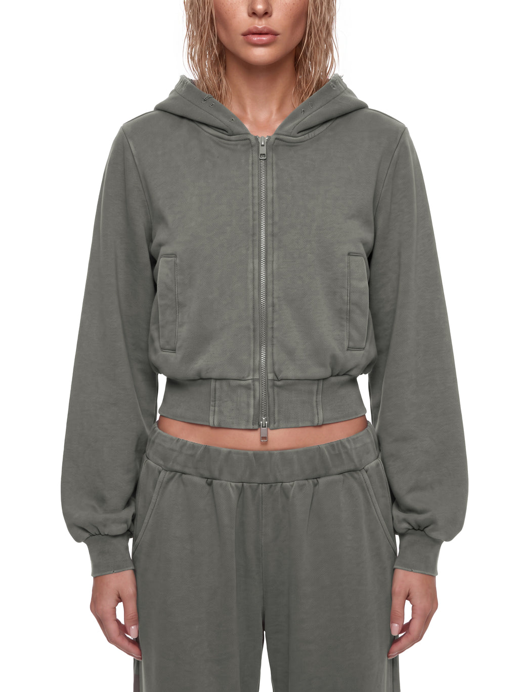 Women’s Vintage Wash Full Zip Sharkollidescope Hoodie