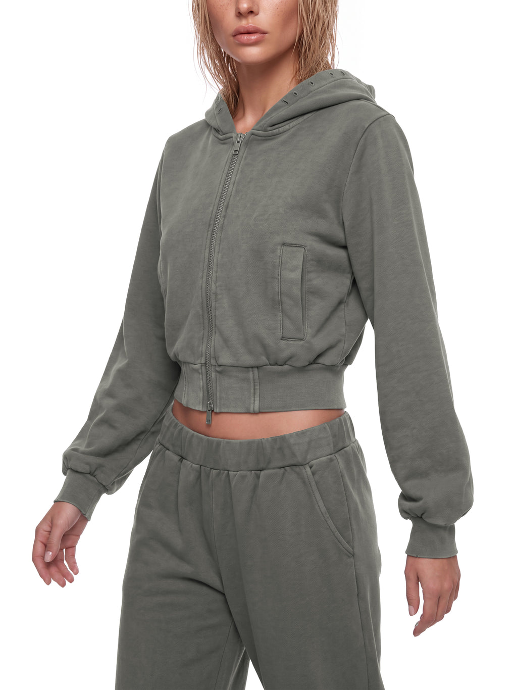 Women’s Vintage Wash Full Zip Sharkollidescope Hoodie
