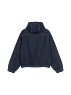 Men's Boxy Digital Wash Hooded Denim