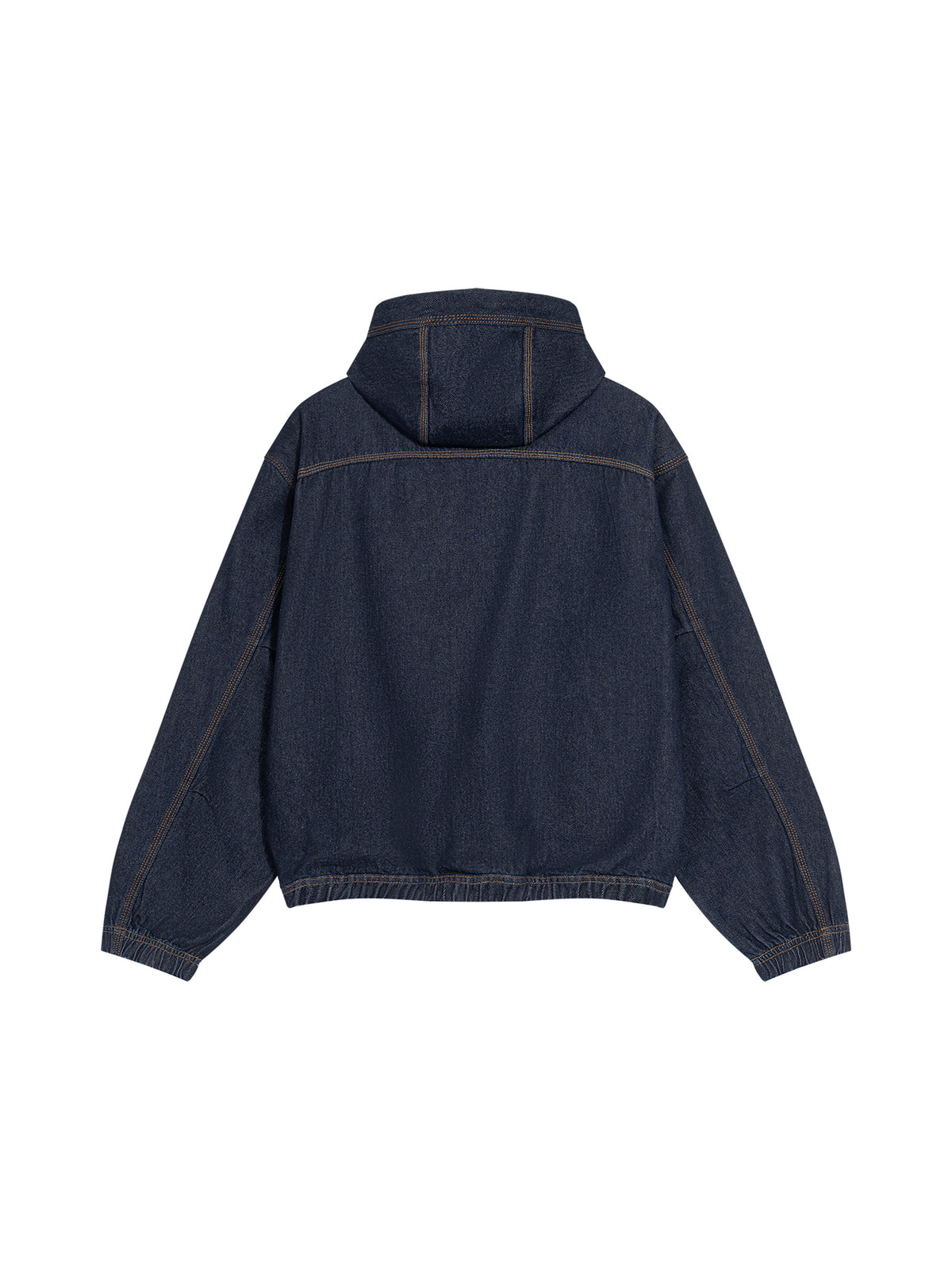 Men's Boxy Digital Wash Hooded Denim