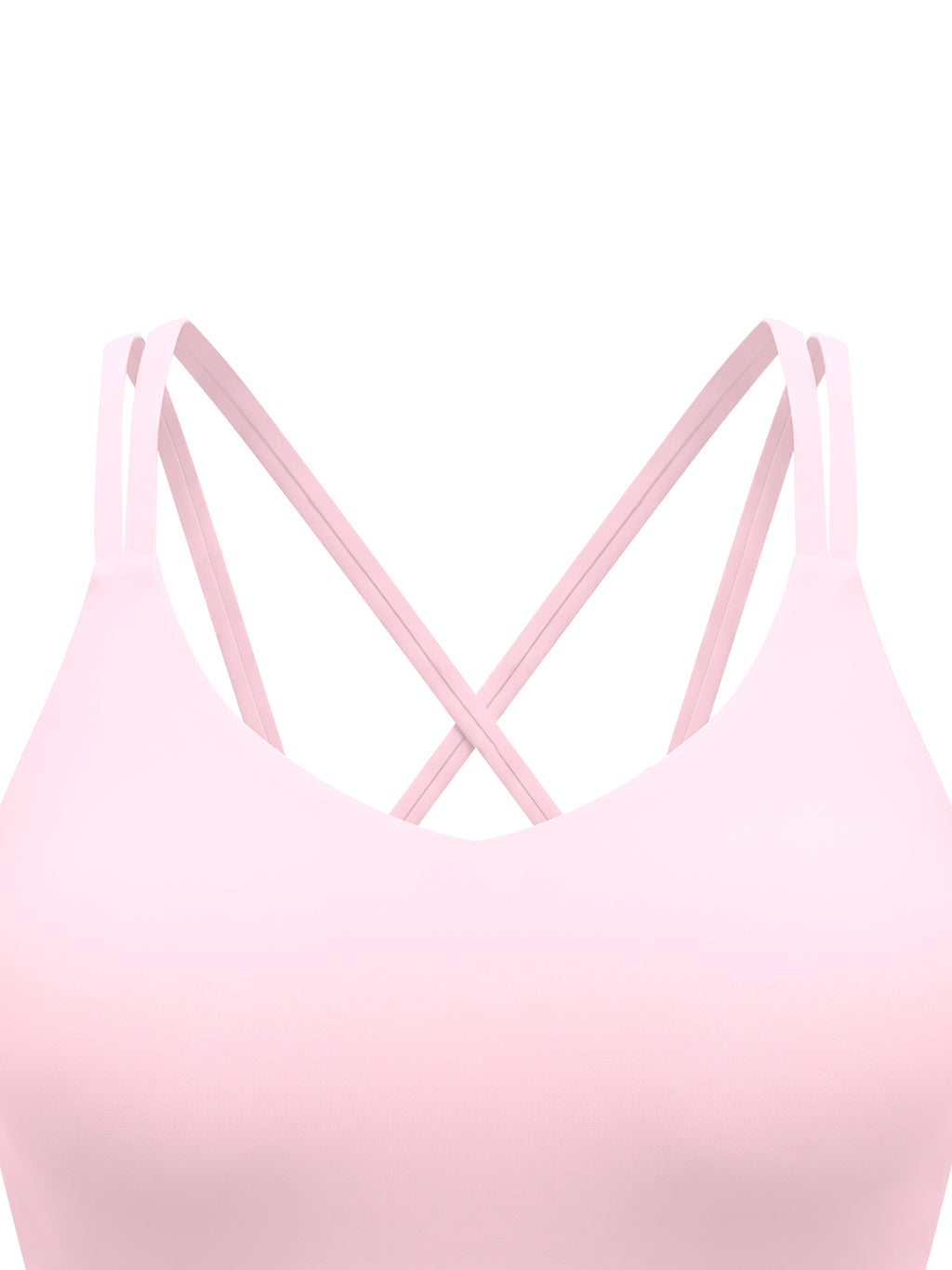 Women's Artificial Athletics Lycra Cropped Yoga Sport Bra