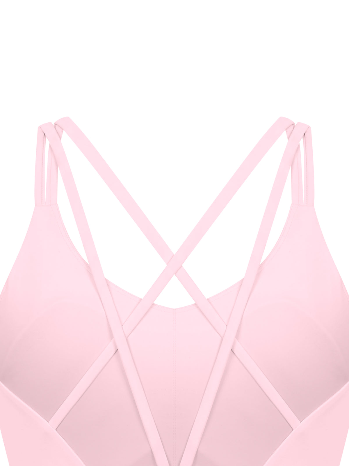 Women's Artificial Athletics Lycra Cropped Yoga Sport Bra