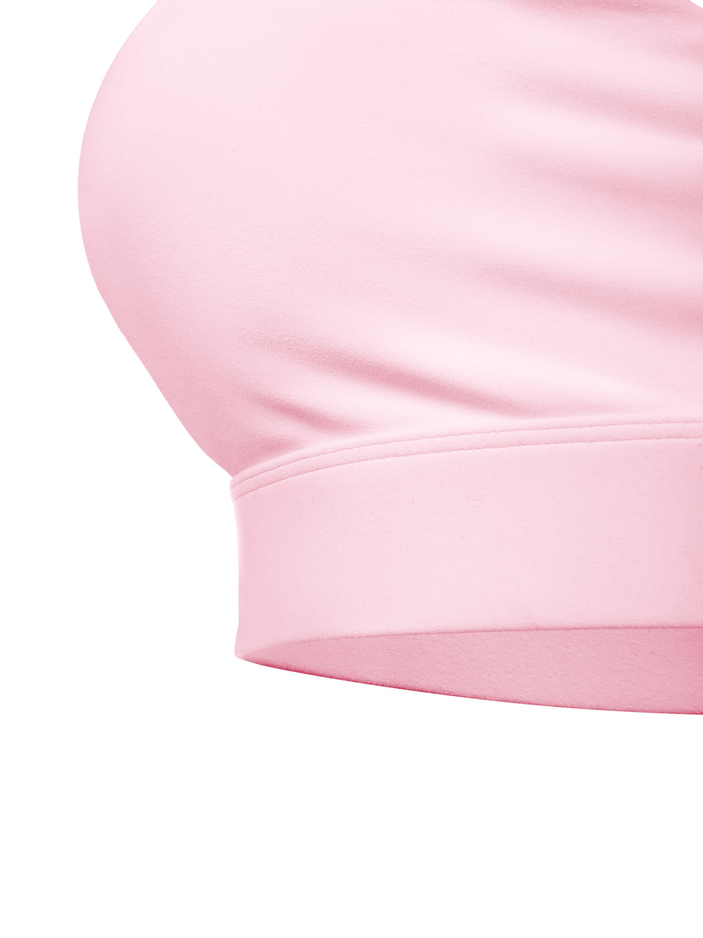 Women's Artificial Athletics Lycra Cropped Yoga Sport Bra