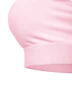 Women's Artificial Athletics Lycra Cropped Yoga Sport Bra