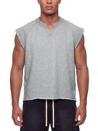 Men’s Boxy Raw Hem Antimatter Tank