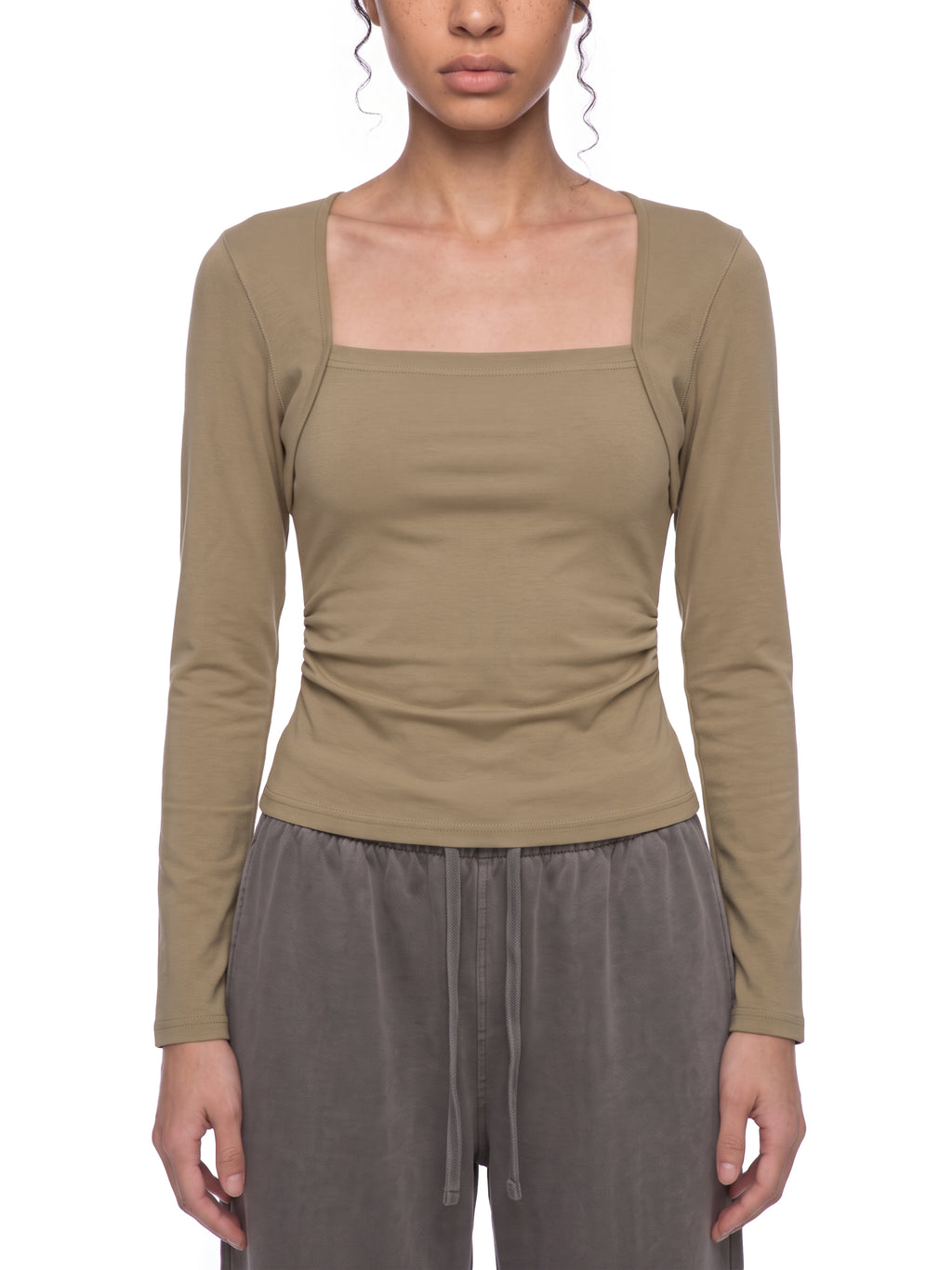 Women's Ruched Long Sleeve T - Zero Drop Edition