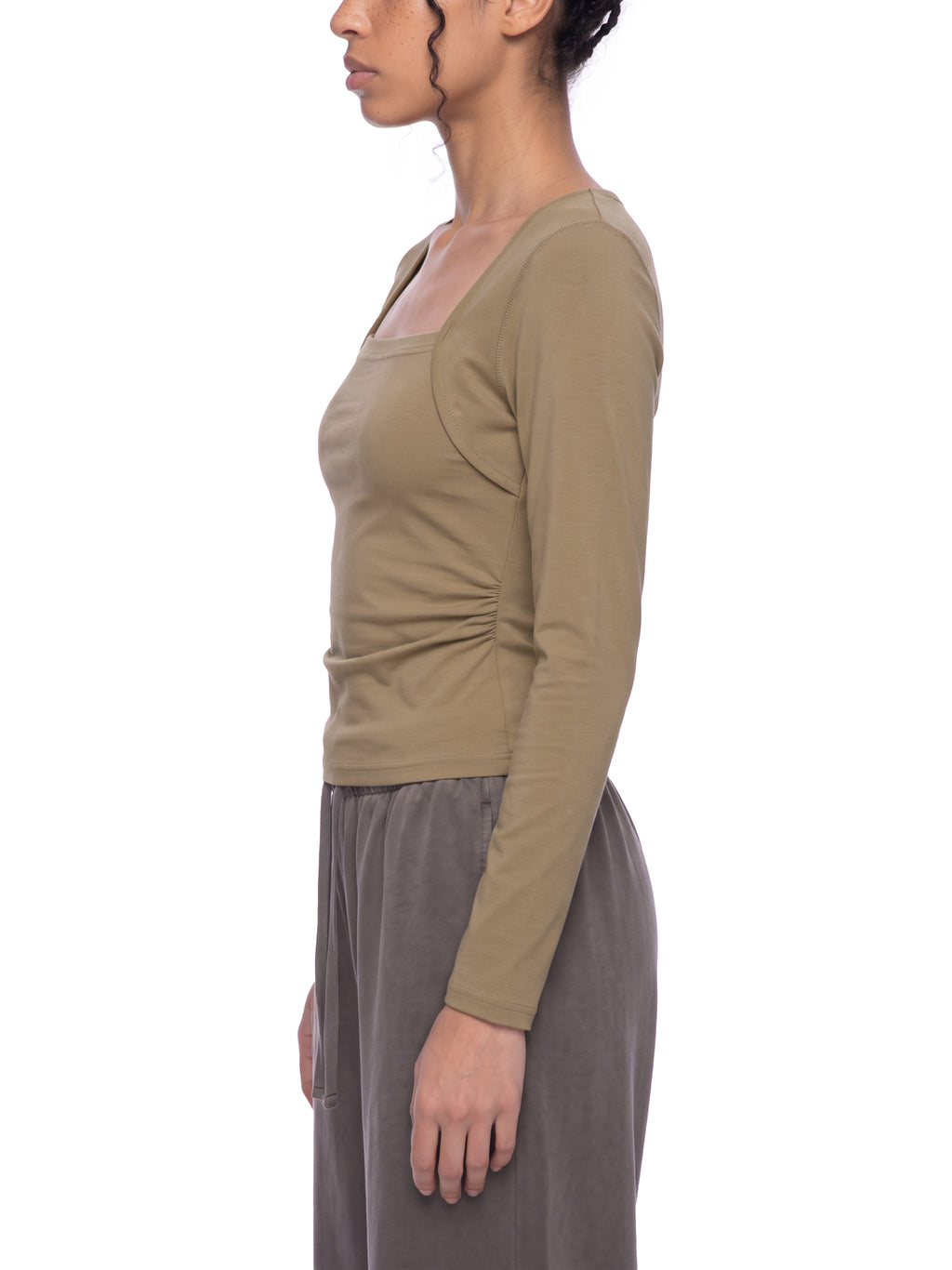 Women's Ruched Long Sleeve T - Zero Drop Edition