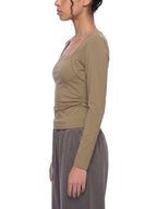 Women's Ruched Long Sleeve T - Zero Drop Edition