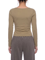 Women's Ruched Long Sleeve T - Zero Drop Edition