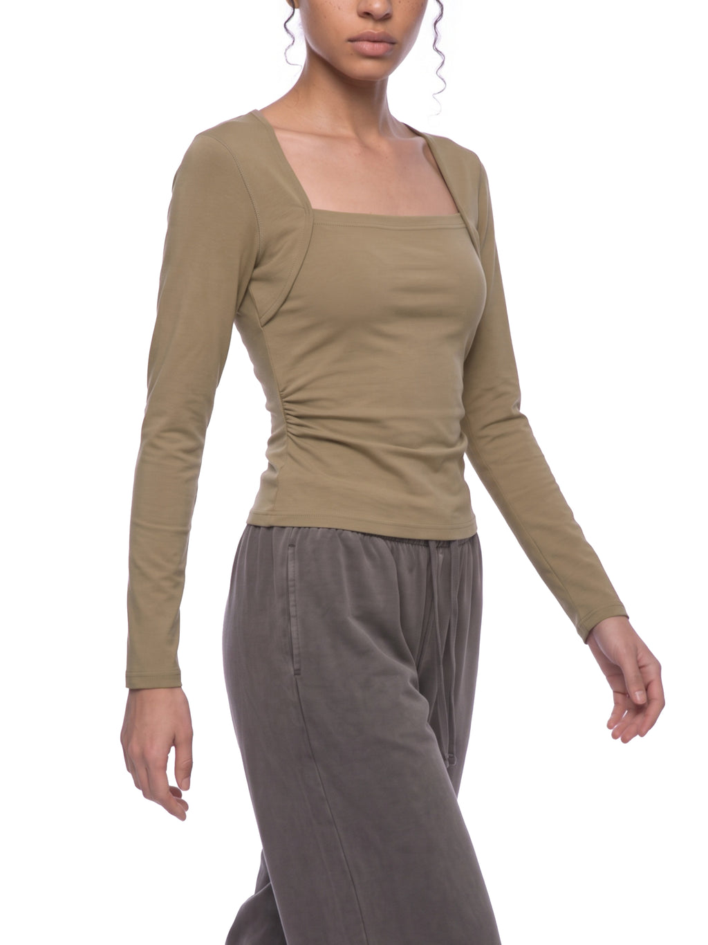 Women's Ruched Long Sleeve T - Zero Drop Edition