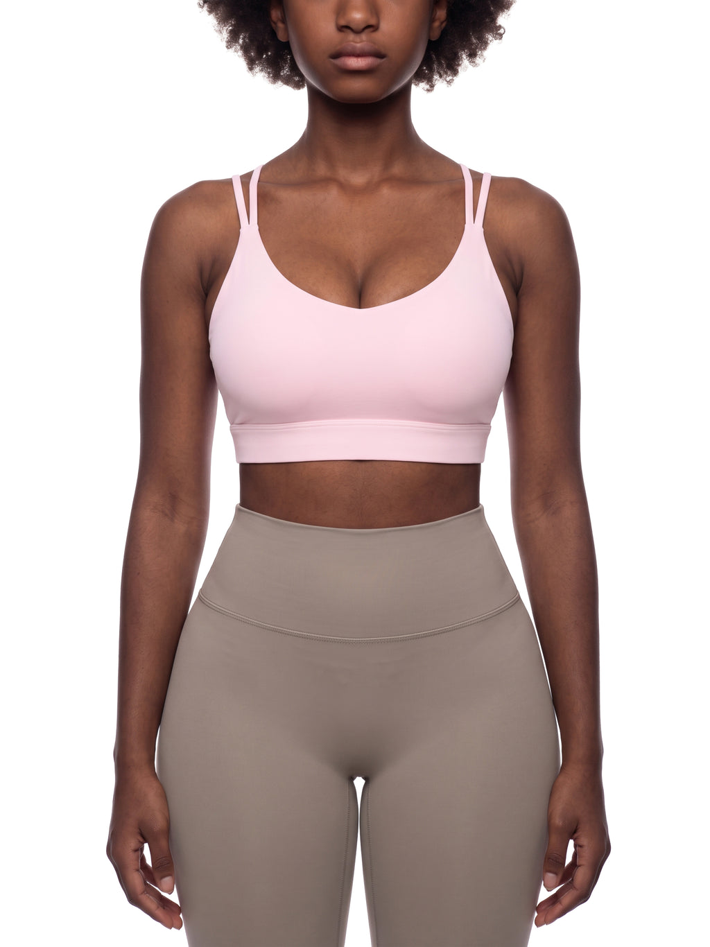 Women's Artificial Athletics Lycra Cropped Yoga Sport Bra