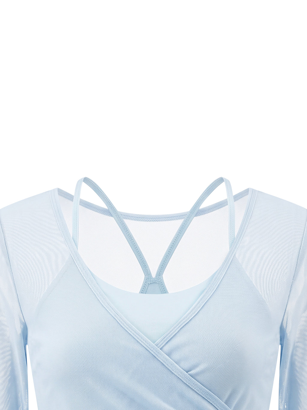 Women's 2-Piece Layered Yoga T-Shirt - Artificial Athletics
