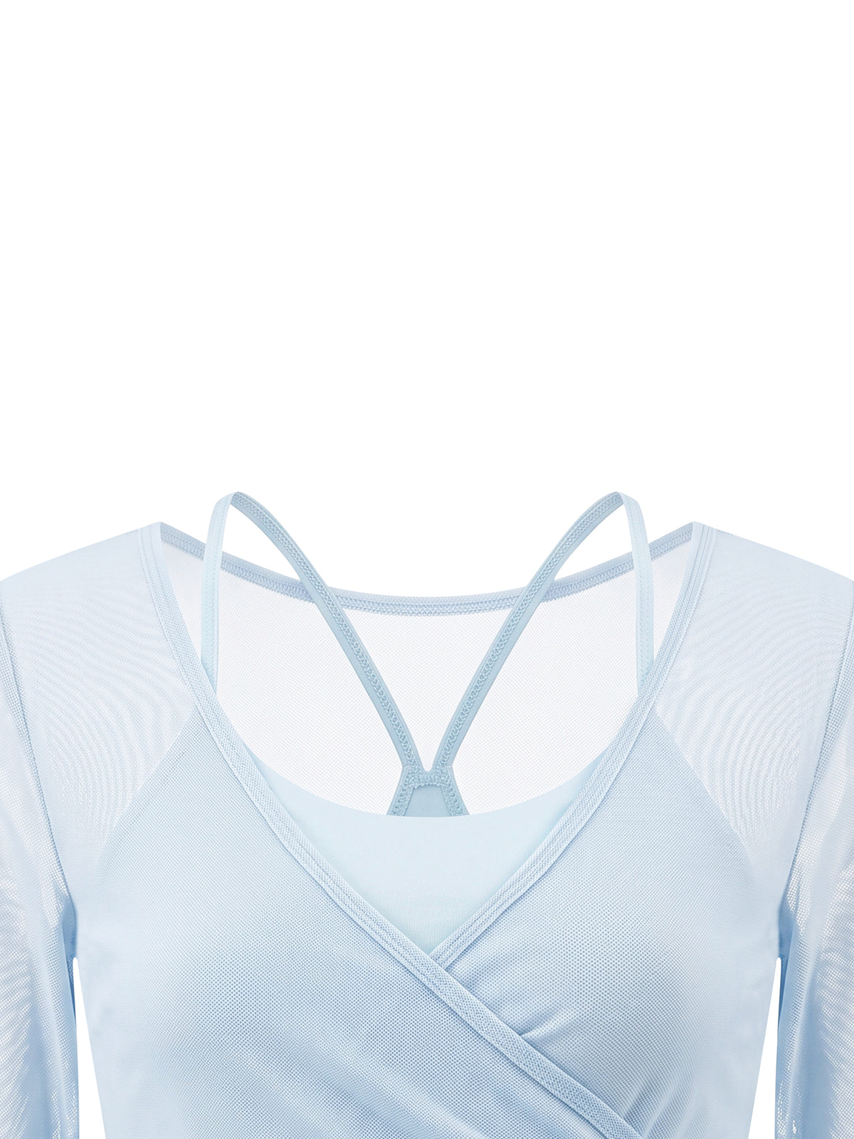 Women's 2-Piece Layered Yoga T-Shirt - Artificial Athletics