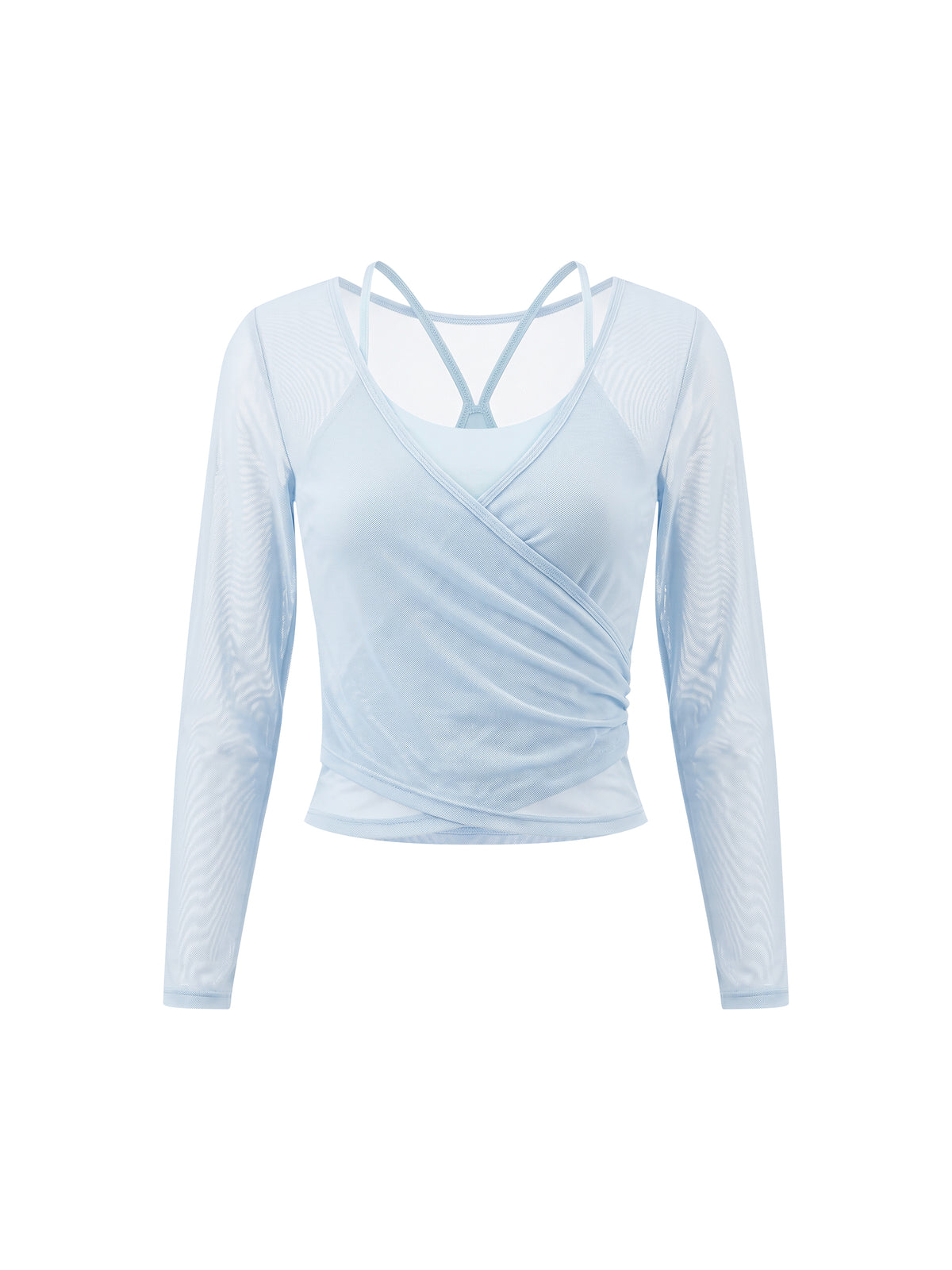 Women's 2-Piece Layered Yoga T-Shirt - Artificial Athletics