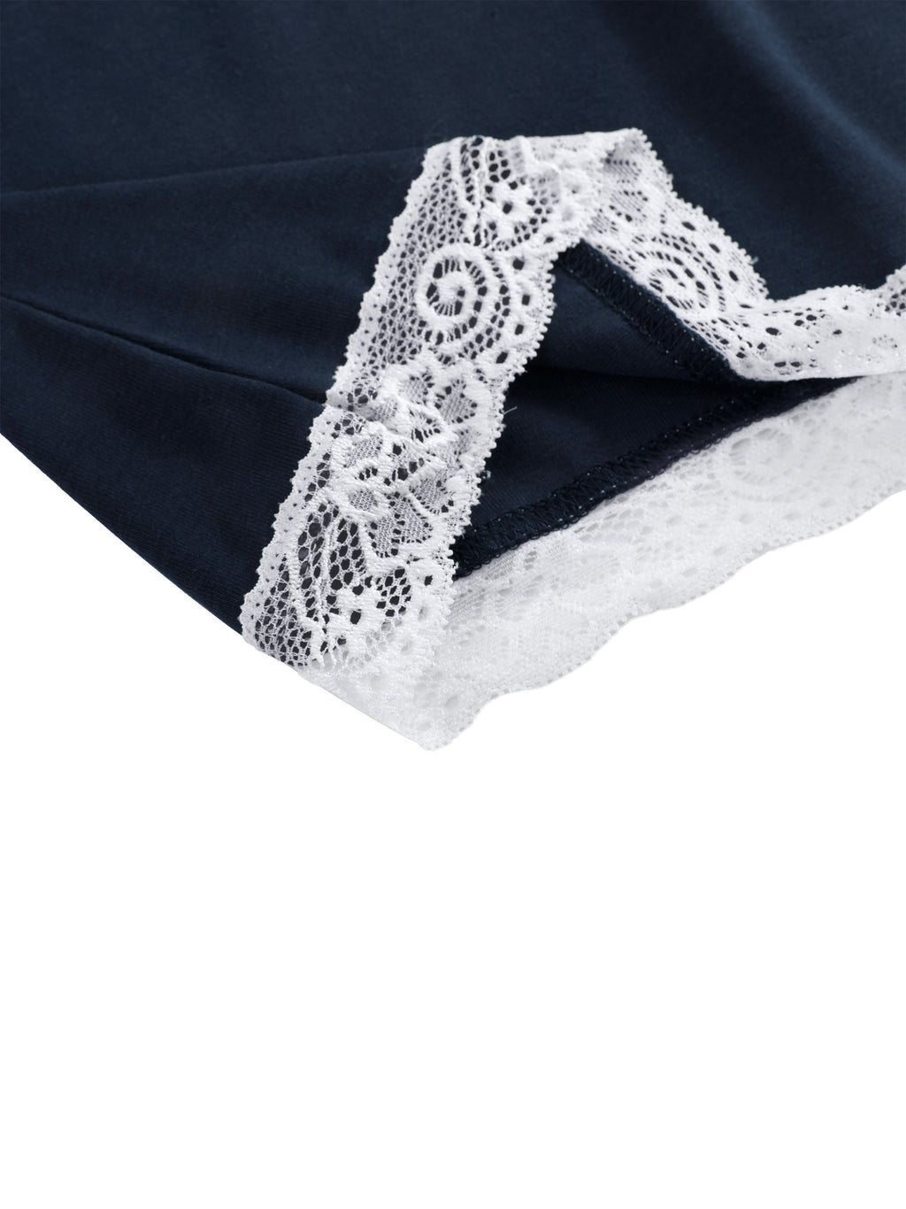 Women's Cropped Paneled Tube Top Diamonds and Lace