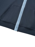 Unisex Oversized Chunky-Zip Boxy Hoodie