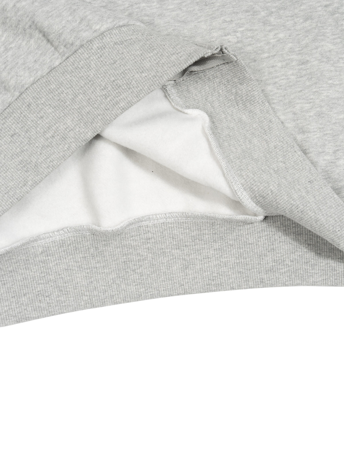 Unisex Boxy Fleece Piping Full Zip Hoodie