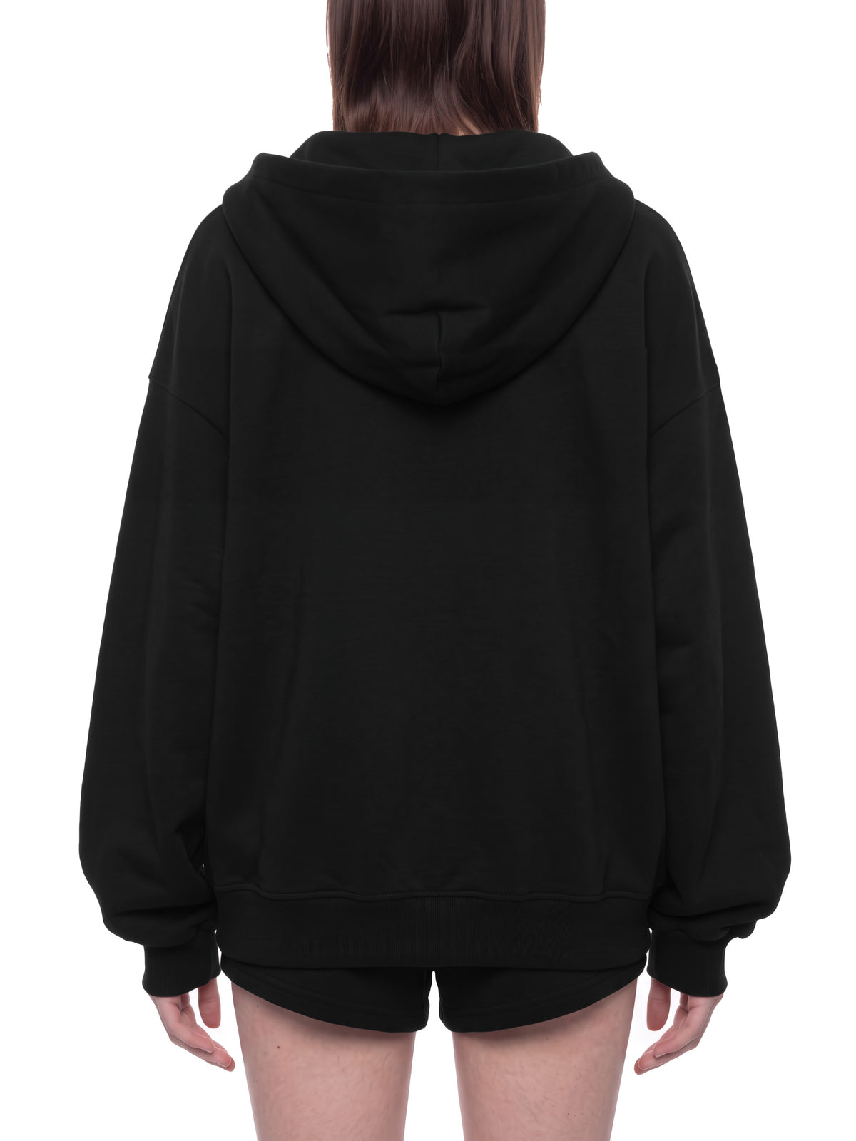 Unisex Oversized Chunky-Zip Boxy Hoodie