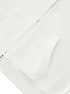 Women's Vintage Wash Detachable Sleeves Hoodie