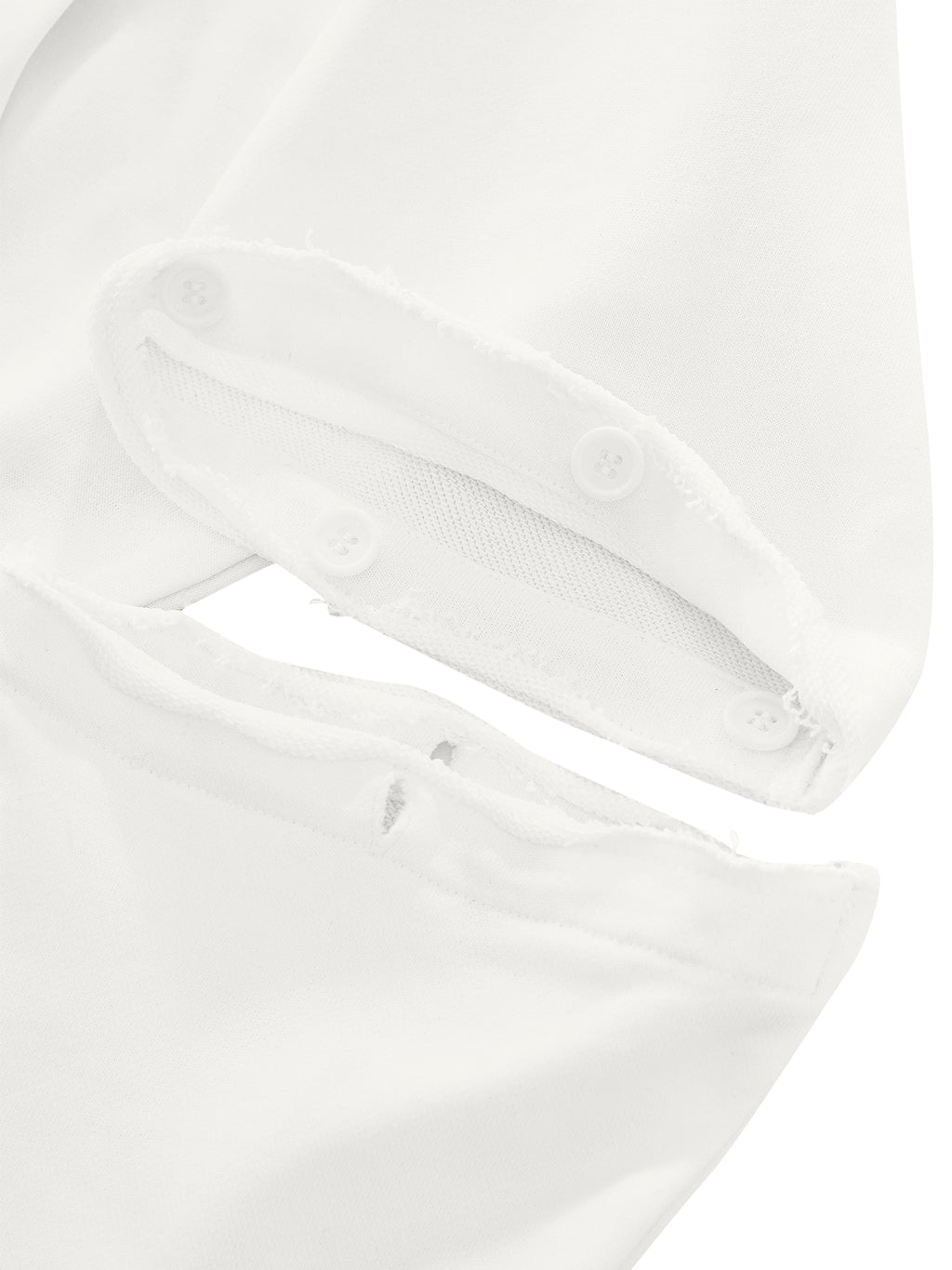 Women's Vintage Wash Detachable Sleeves Hoodie