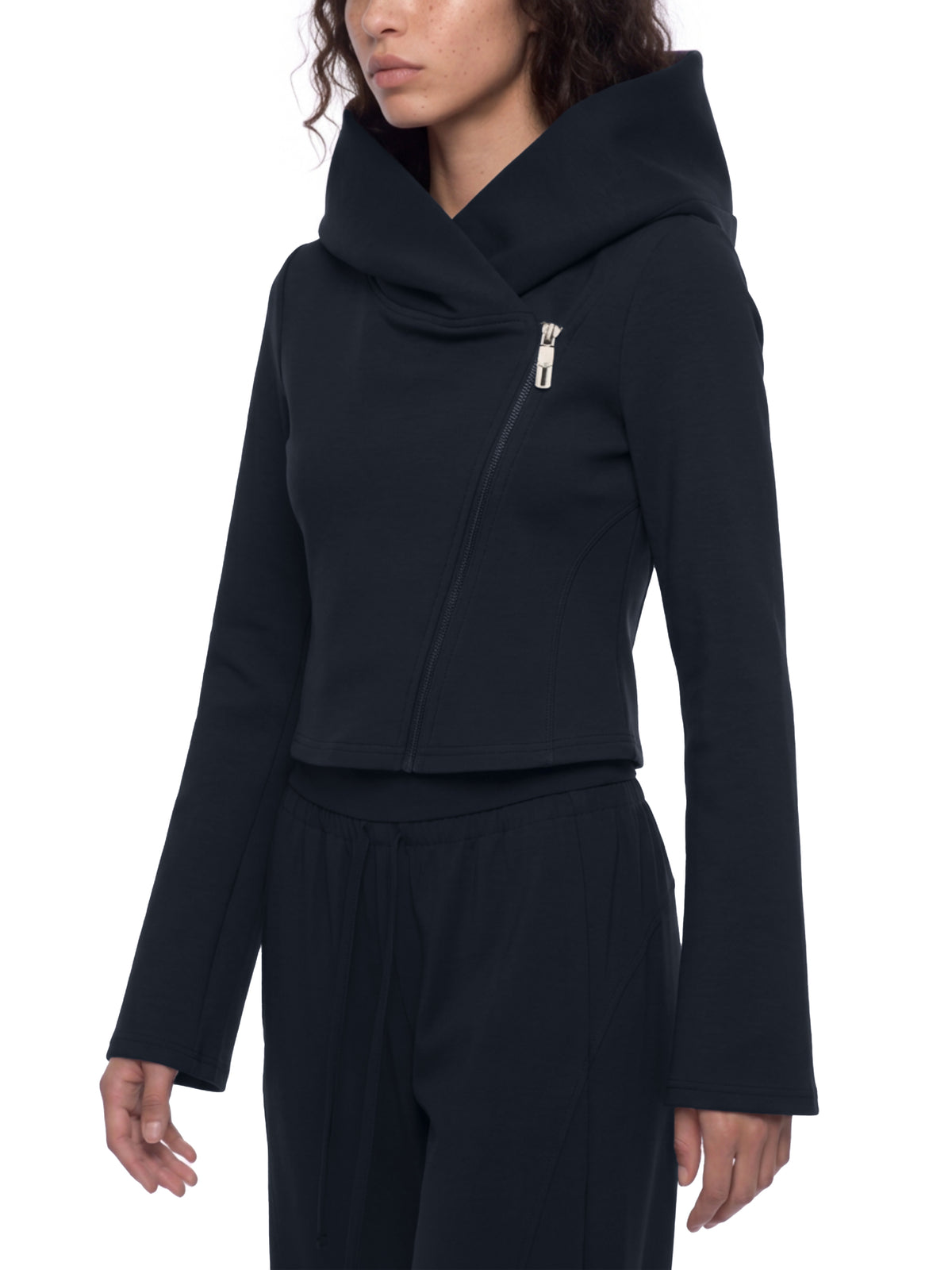 Women's Bell Sleeve Full Zip Hoodie