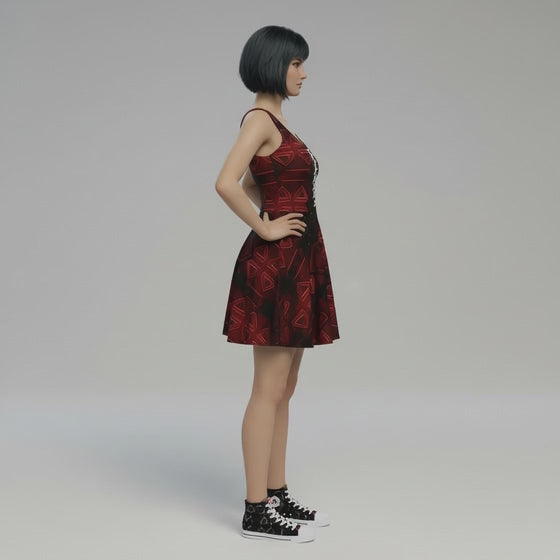 "Timeless Mainframe Skate Dress"