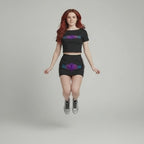 Taped Cooling Performance Short Skirt