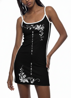 Women's Color Block Mini Dress