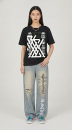 Abstract A.B. Cotton T-Shirt