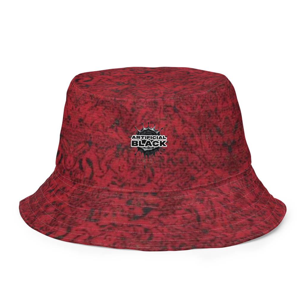 Artificial.Black X Livingmurals® Reversible bucket hat