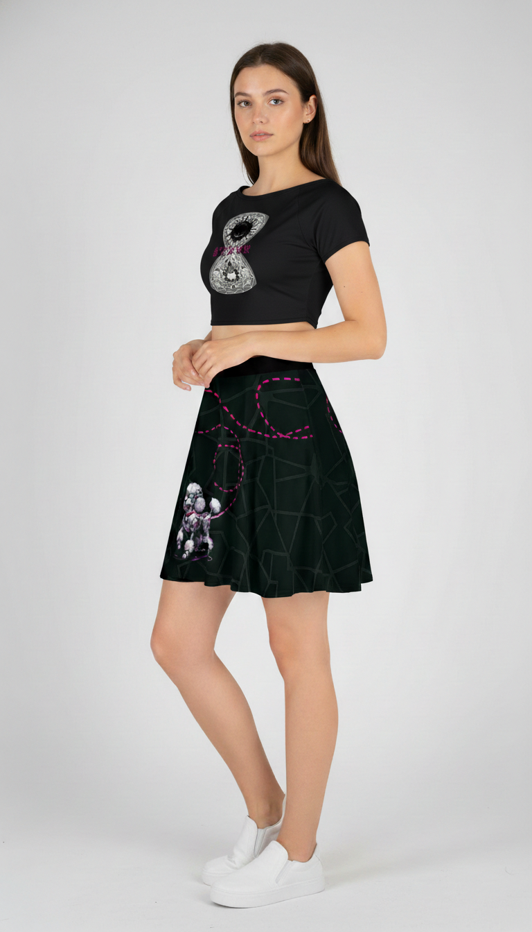 Digital Poodle Skirt