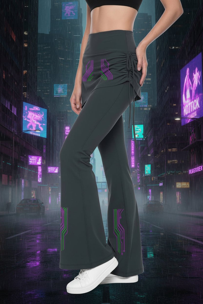 Women’s Skirted Flare Yoga Leggings