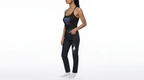 Neon Shadows Slim Fit Ribbed Racerback Tank Top