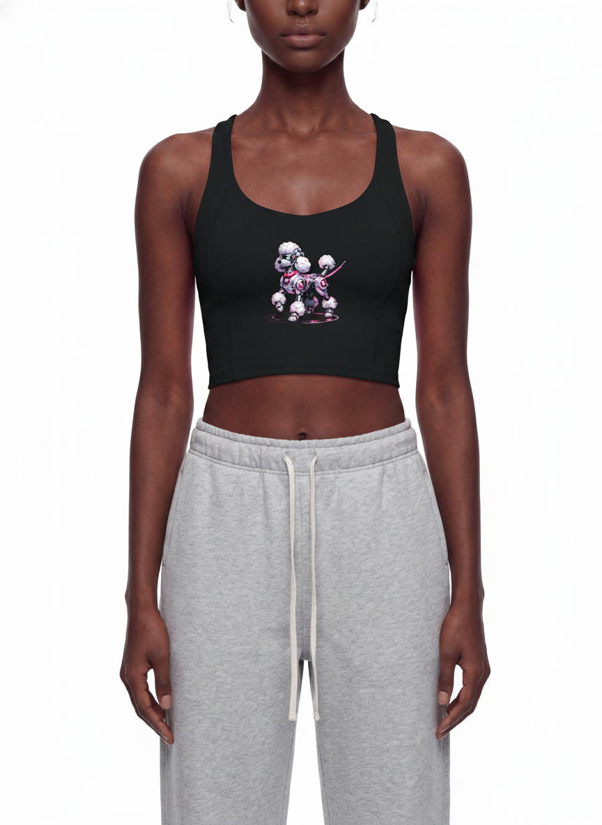 Women’s Digital Poodle Yoga Tank