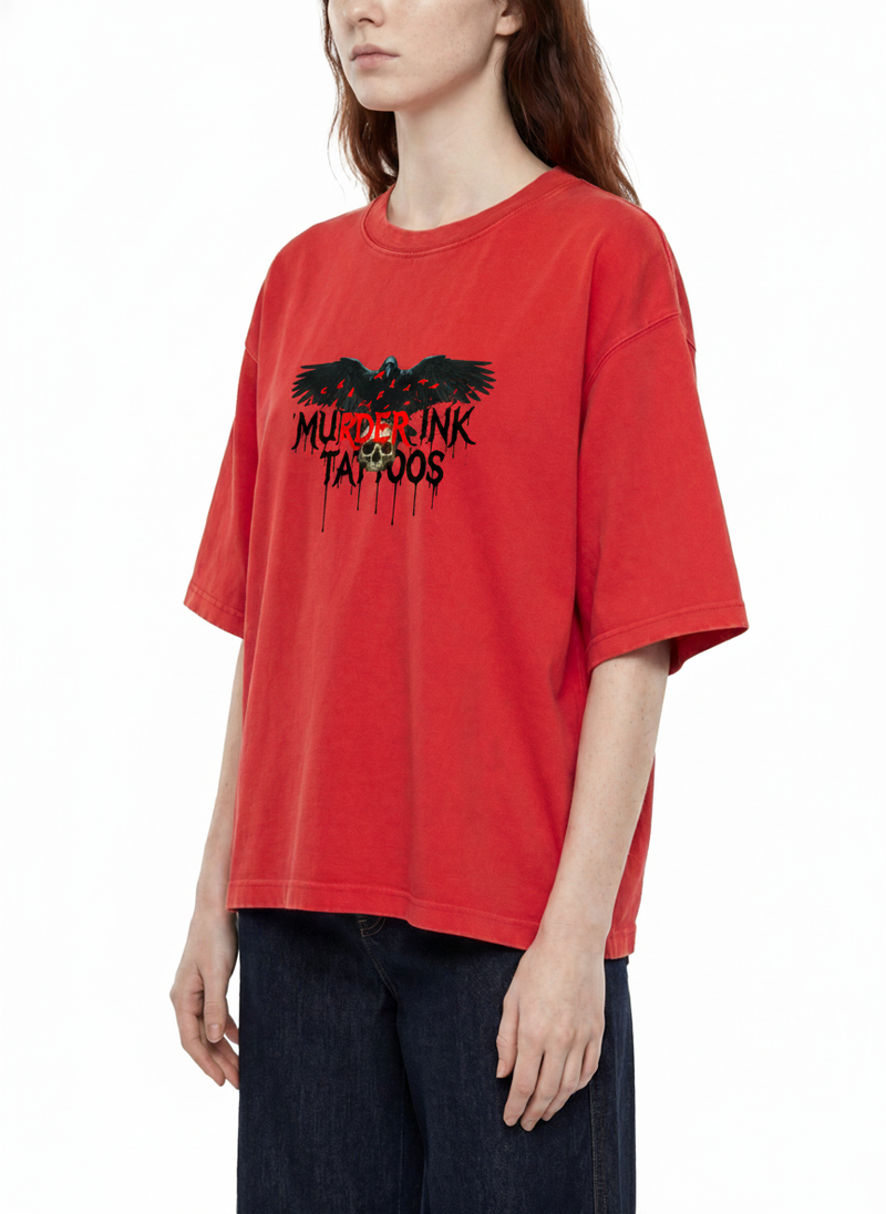 Unisex Murder Ink Tattoos Future Vintage T