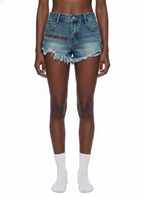 Women's Murder Ink Vintage Denim Shorts