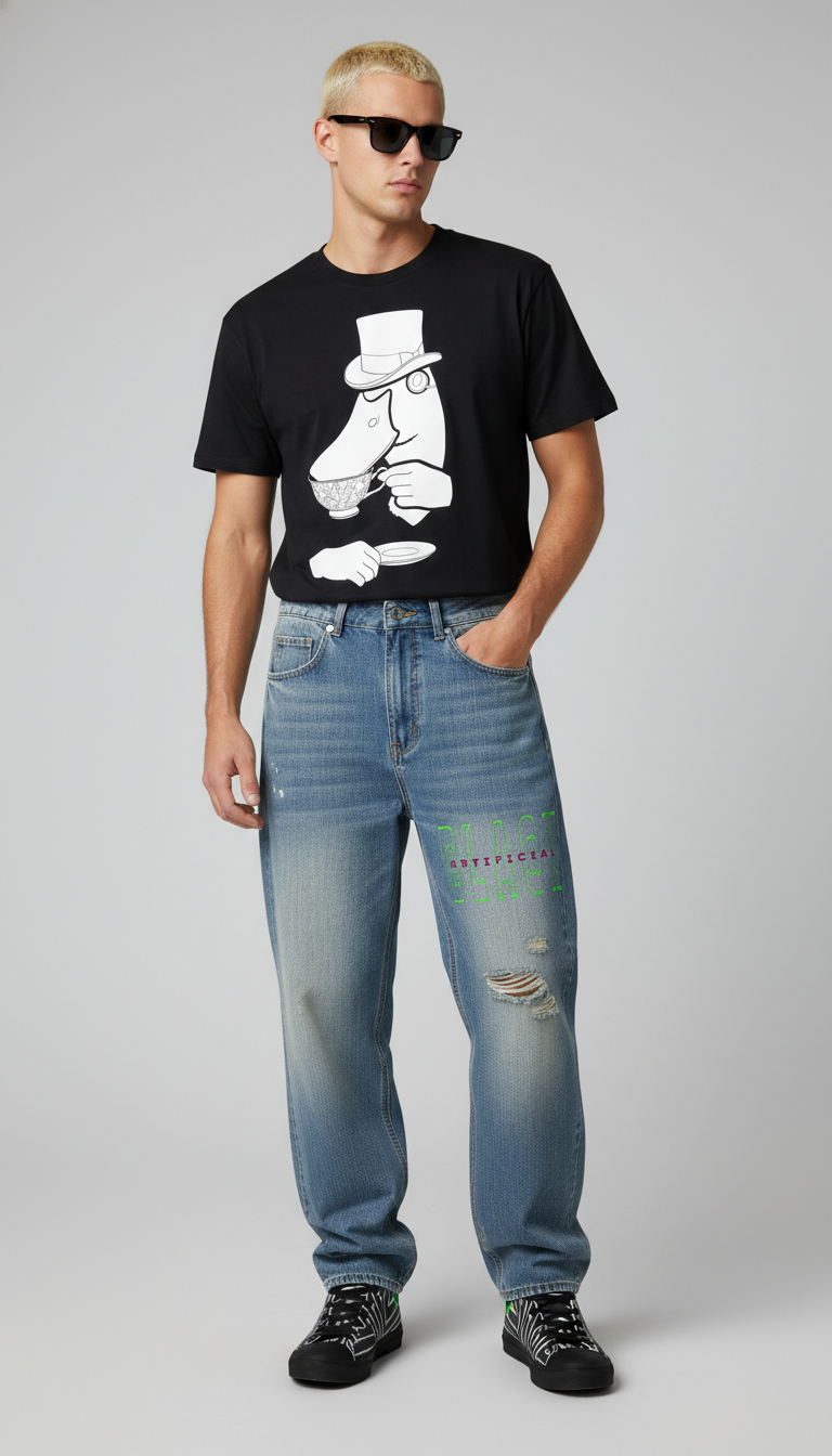 Proper Fowl Diamond Cut T